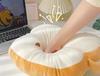 cute toast pillow blanket
