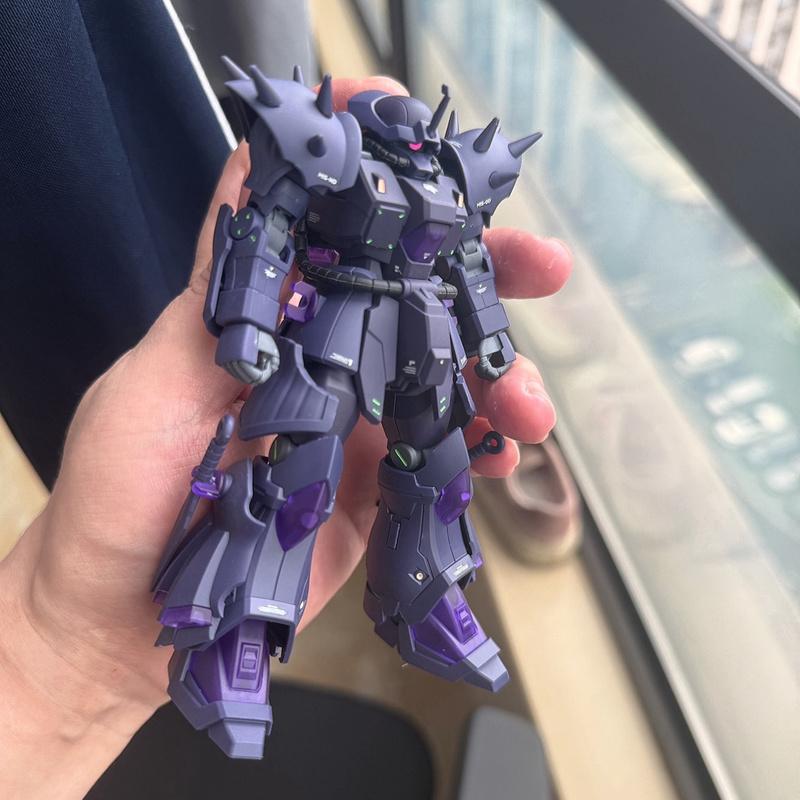 Ms-08Tx/N Ifrit Night Battle Type Assembled Model Kit Action Figure Toy With Water Sticker Bracket Special Effects Double Knife