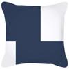 Pillowcase Navy Blue Geometric Pattern  Decorative  Home