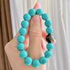 10Mm Autumn And Winter Turquoise Quartzite Natural Obsidian Commuter Bracelet Bracelet