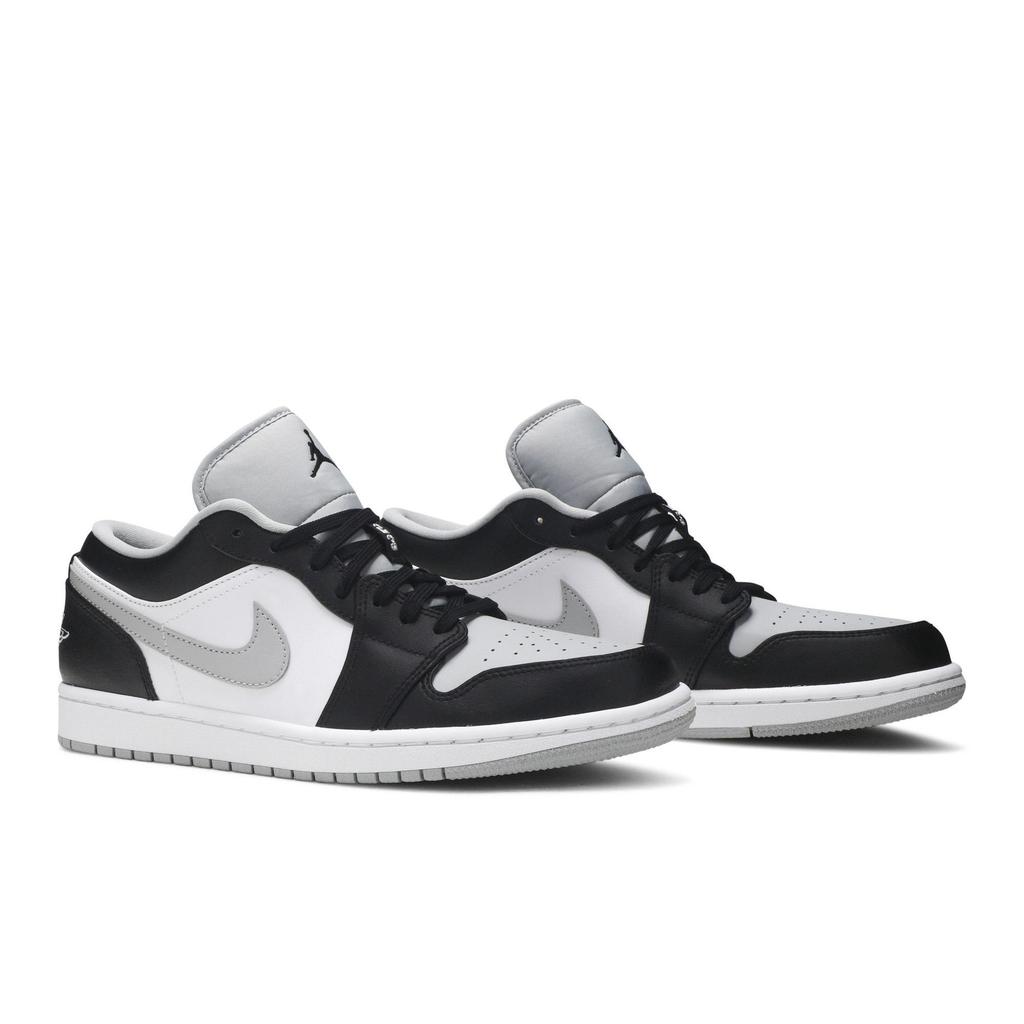 Air Jordan 1 Low 'Smoke Grey' (Unisex) Black / Black / Light Smoke Grey / White Vintage Basketball Shoes 553558 039