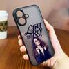 Hot Singer Lana Del Rey Matte Phone Case For Apple IPhone 16 16E 15 14 13 12 11 Pro XR XS X 8 7 SE Plus Max Clear Hard Funda