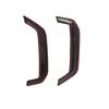 ABS Gloss Black For BMW 5 Series i5 G60 2024 -2025 Car Tail Rear Bumper Side Lip Trim Strip Exterior Accessories