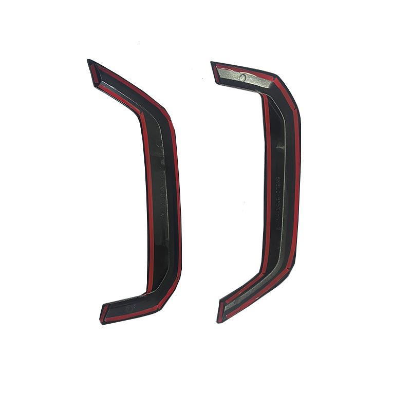 ABS Gloss Black For BMW 5 Series i5 G60 2024 -2025 Car Tail Rear Bumper Side Lip Trim Strip Exterior Accessories