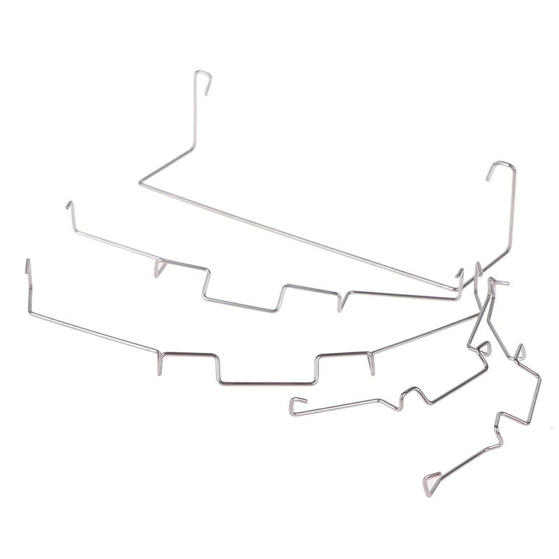 1pár Cpu Hák ventilátoru chladiče Pevná konzola Přezka ventilátoru Elastická ocelová přezka ventilátoru