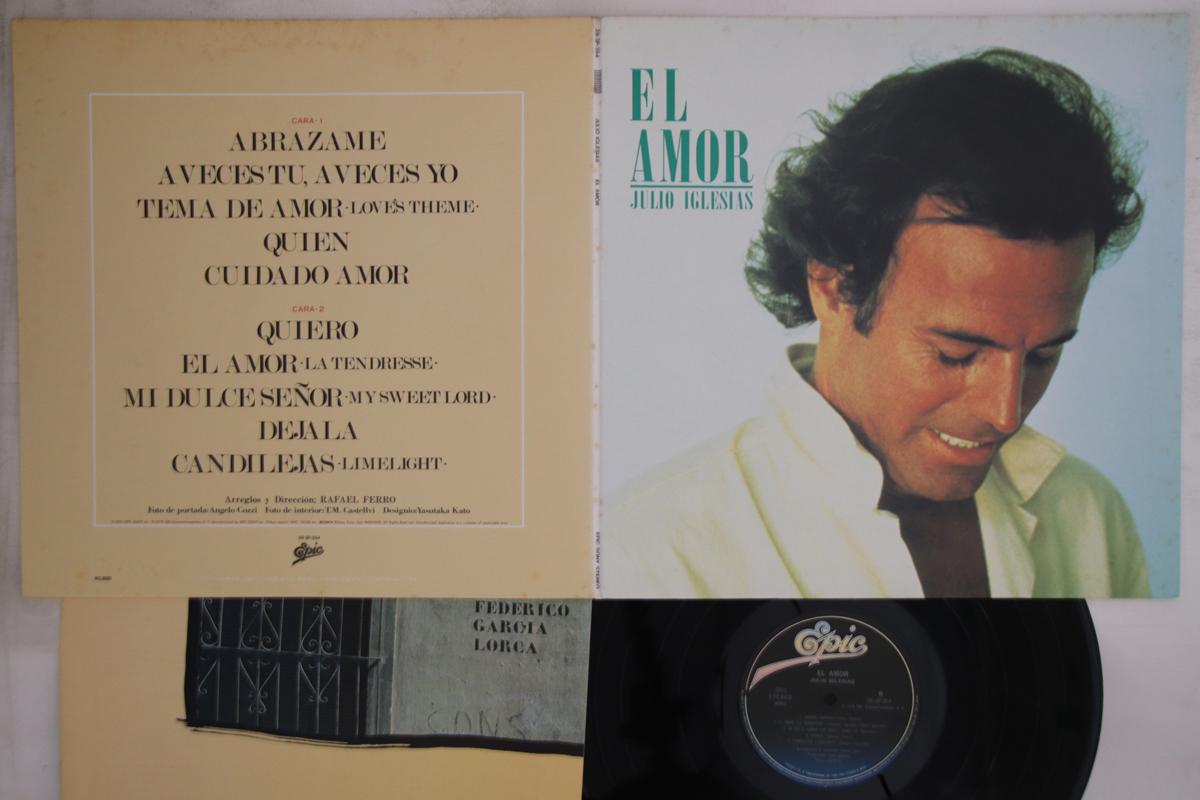 

LP Пластинка ХУЛИО ИГЛЕСИАС - Любовь 283P354 EPIC 1978 Япония Поп Б/У