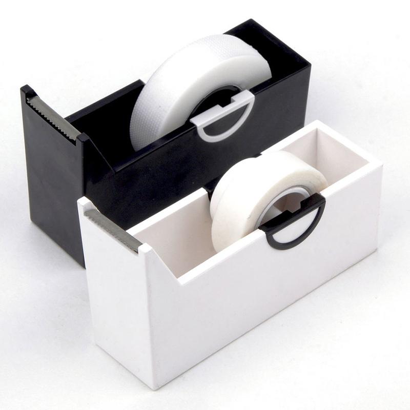Eyelash Extension Tape Holder Base Lash Adhesive Tape Cutter Dispenser Grafting Lash Plastic Rotating Tape Cutting Makeup Tool