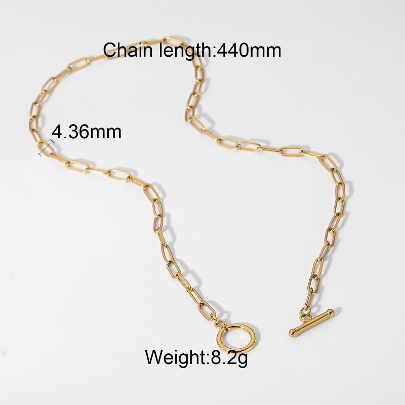 Retro Minimalist Unique High-end Gold-plated Cool Style Multi-layered Necklace for Women, A Niche Accessory for The Petite.