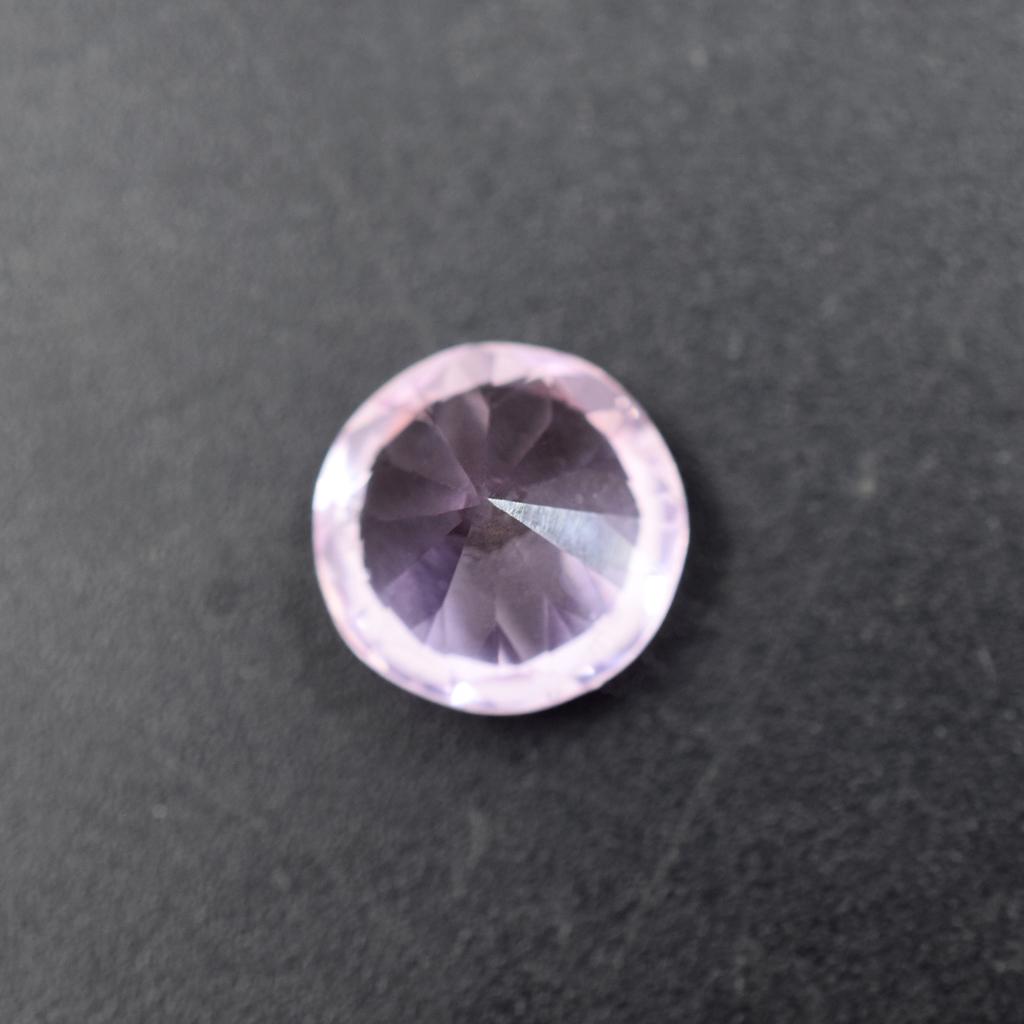 Natural Pink Sapphire Loose Gemstone Round Cut 7.60 Ct Sri Lanka September Birthday Birthstone