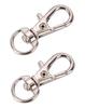 10Pcs Mini Aluminum Alloy Keychain To Make Spring Clip Hook Carabiner