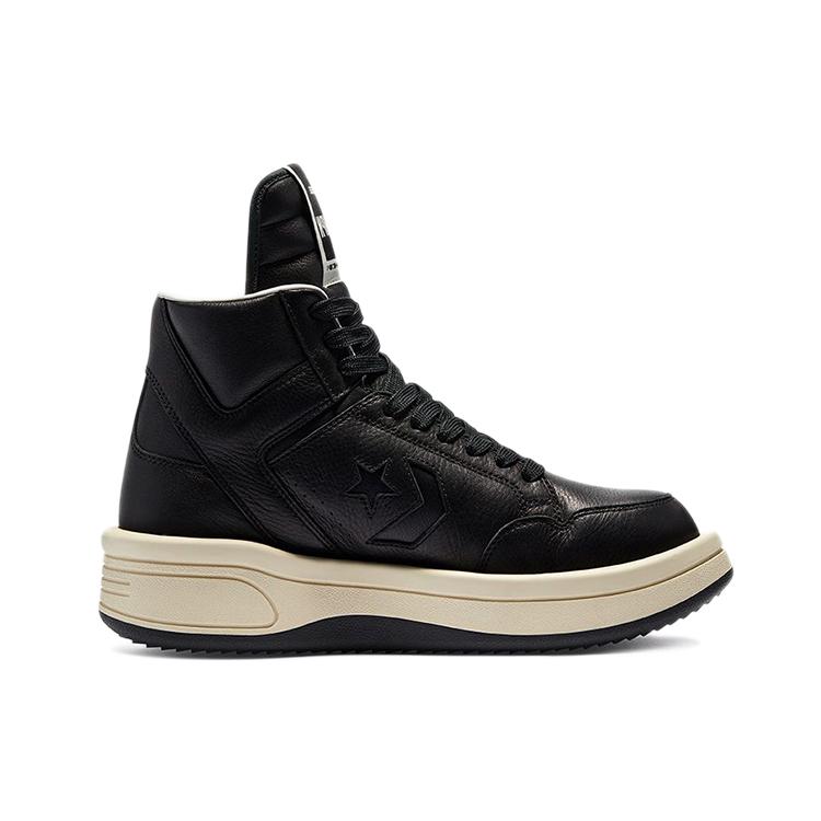 New Converse Turbowpn Mid Rick Owens Drkshdw Black 172342C
