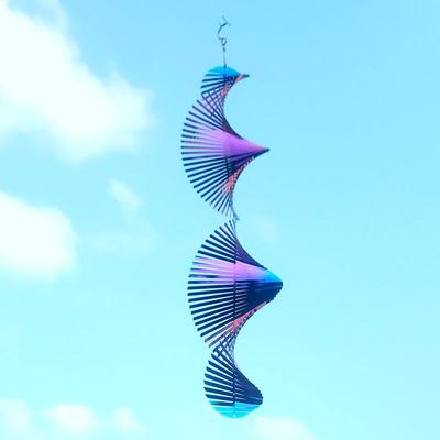 3D Stainless Steel Wind Spinner Chime for Indoor/Outdoor Balcony Garden Decoration - Creative Gift