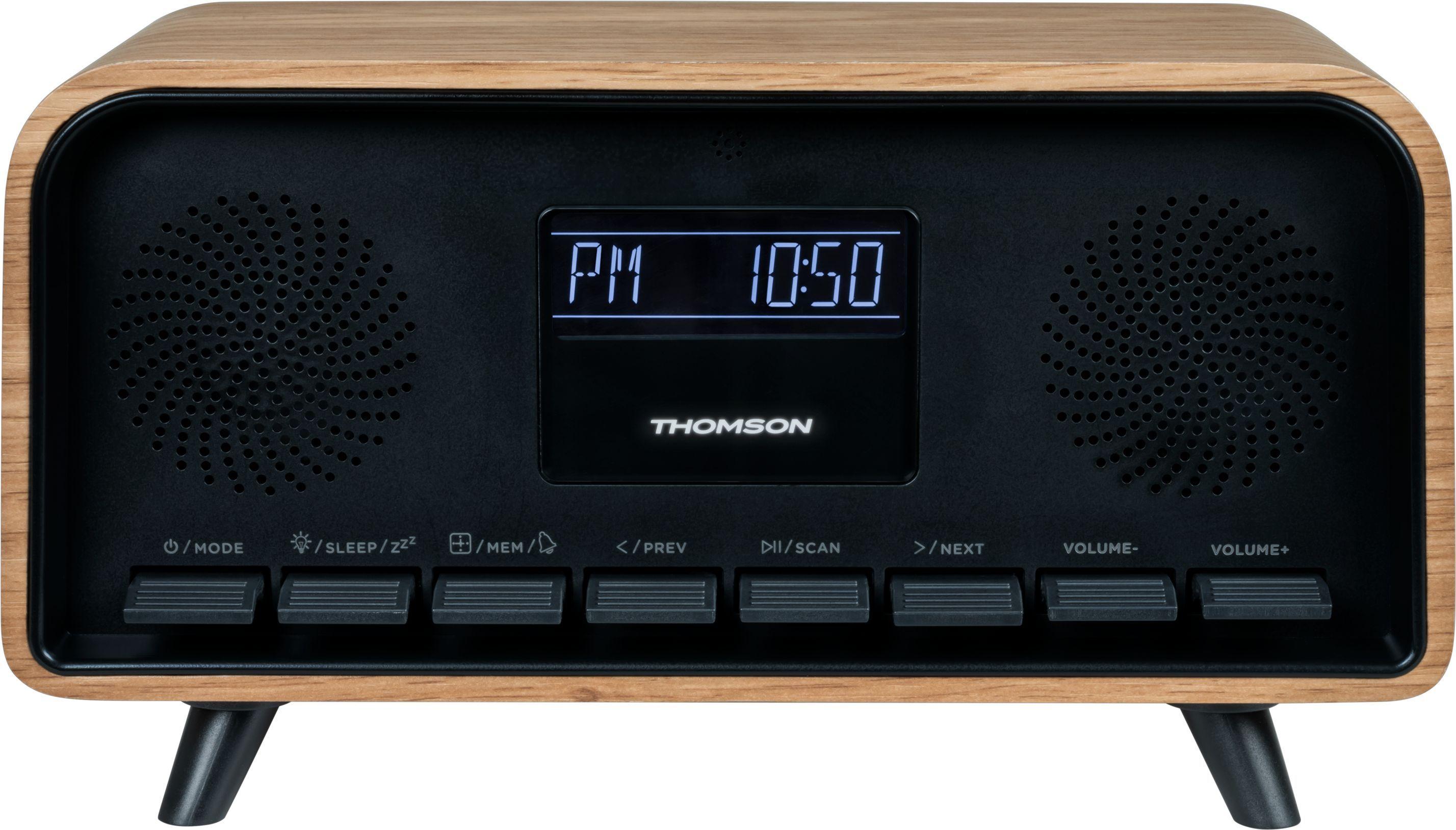 Non Communiqué Noir Radio-Réveil Dab+ & Enceinte Bluetooth - Rt850dabbt - Image 4
