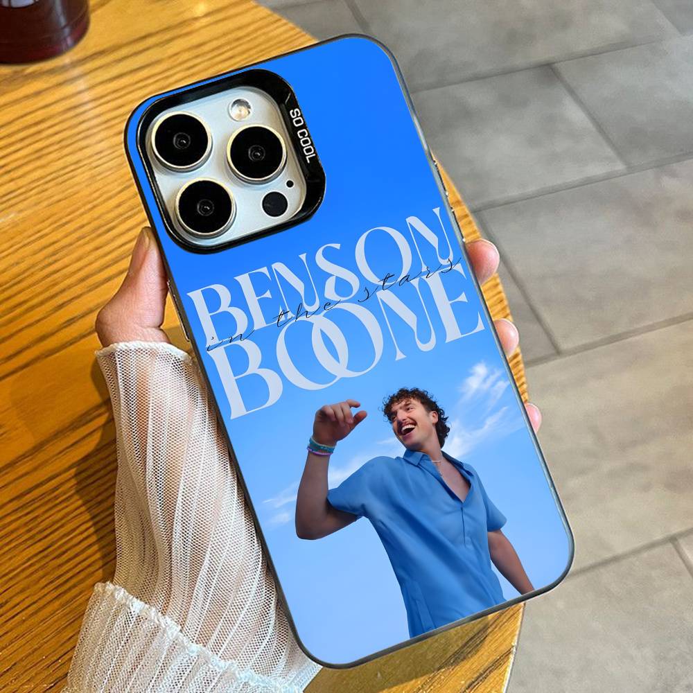 Beautiful Things B-Benson B-Boone-e Phone Case For iPhone 16 17 15 14 12 13 Pro Max Black Color Shockproof Cover