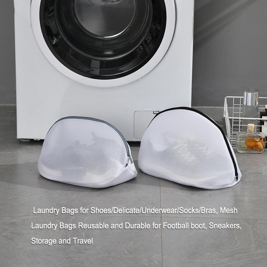 Netz-Wäschebeutel Socken BH Kleidung Schuhbeutel Tragbarer Dessous-Schutz Polyester Schuhe Waschnetz für Waschmaschine