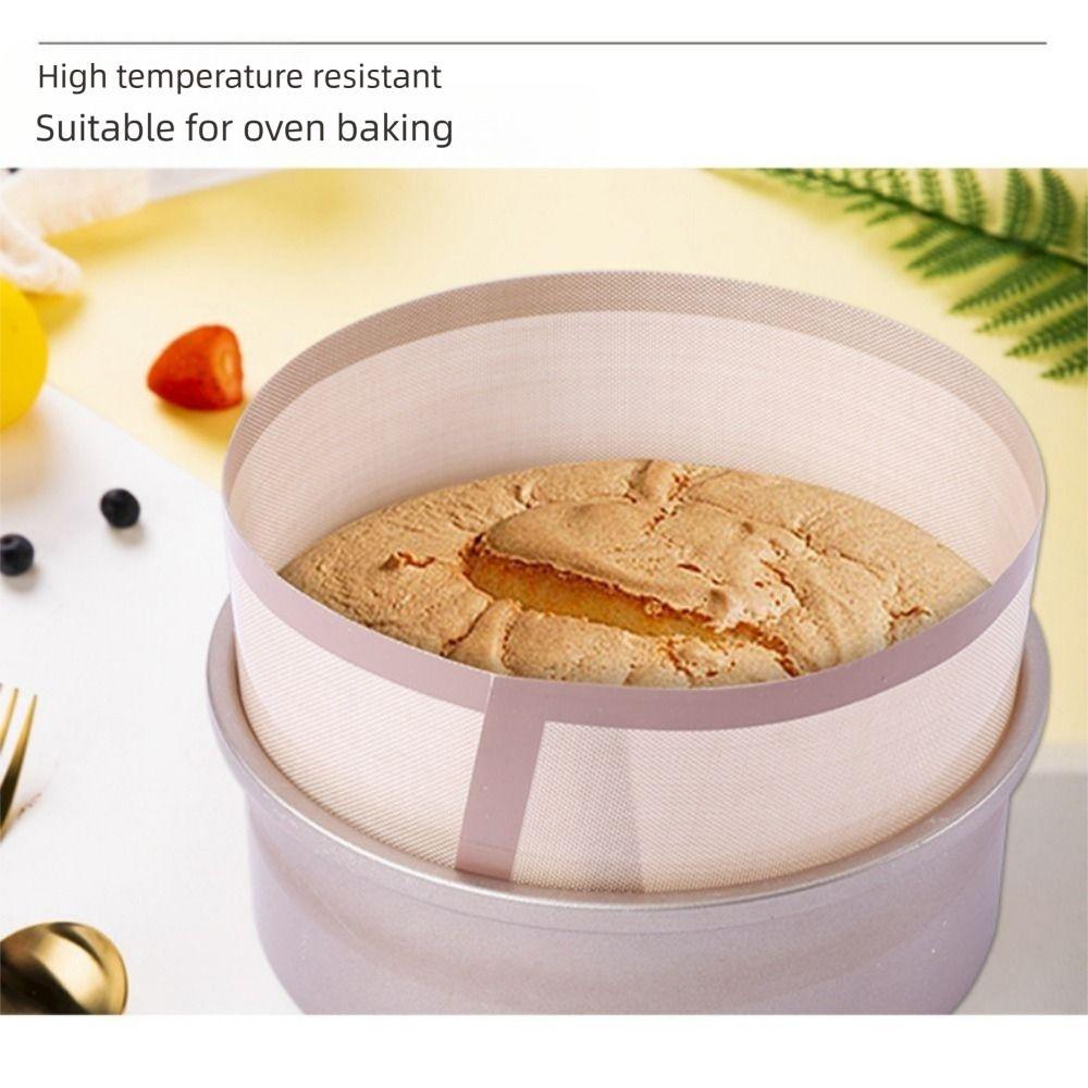 Silikon Kuchen Backmatte Antihaft Hochtemperaturbeständig Kuchenform Auskleidung Leicht zu Lösen Backform Auskleidung
