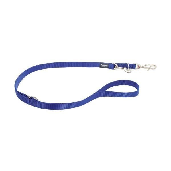 Laisse 3 Positions - RED DINGO - 2M - 20MM - Orange - Nylon - Multi-positions