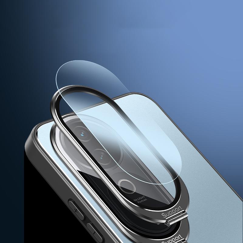 For vivo S19 5G Case with Lens Kickstand Shockproof PC+TPU Phone Cover