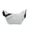 Trend Simple Solid Color Sports Style Large Capacity Dumpling Bag Light Travel Leisure High Sense Messenger Women's Bag