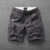 New Summer Casual Shorts, Cotton Loose Camouflage Work Pants, Men's and Youth Straight Leg Men's Pants
