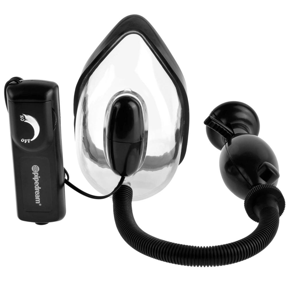 Fetish Fantasy Extreme - Vibrating Pussy Pump with Remote Control Transparent