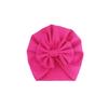 Bowknots Baby Hat Soft Turban Solid Big Bow jente Bonnet cap For Newborn