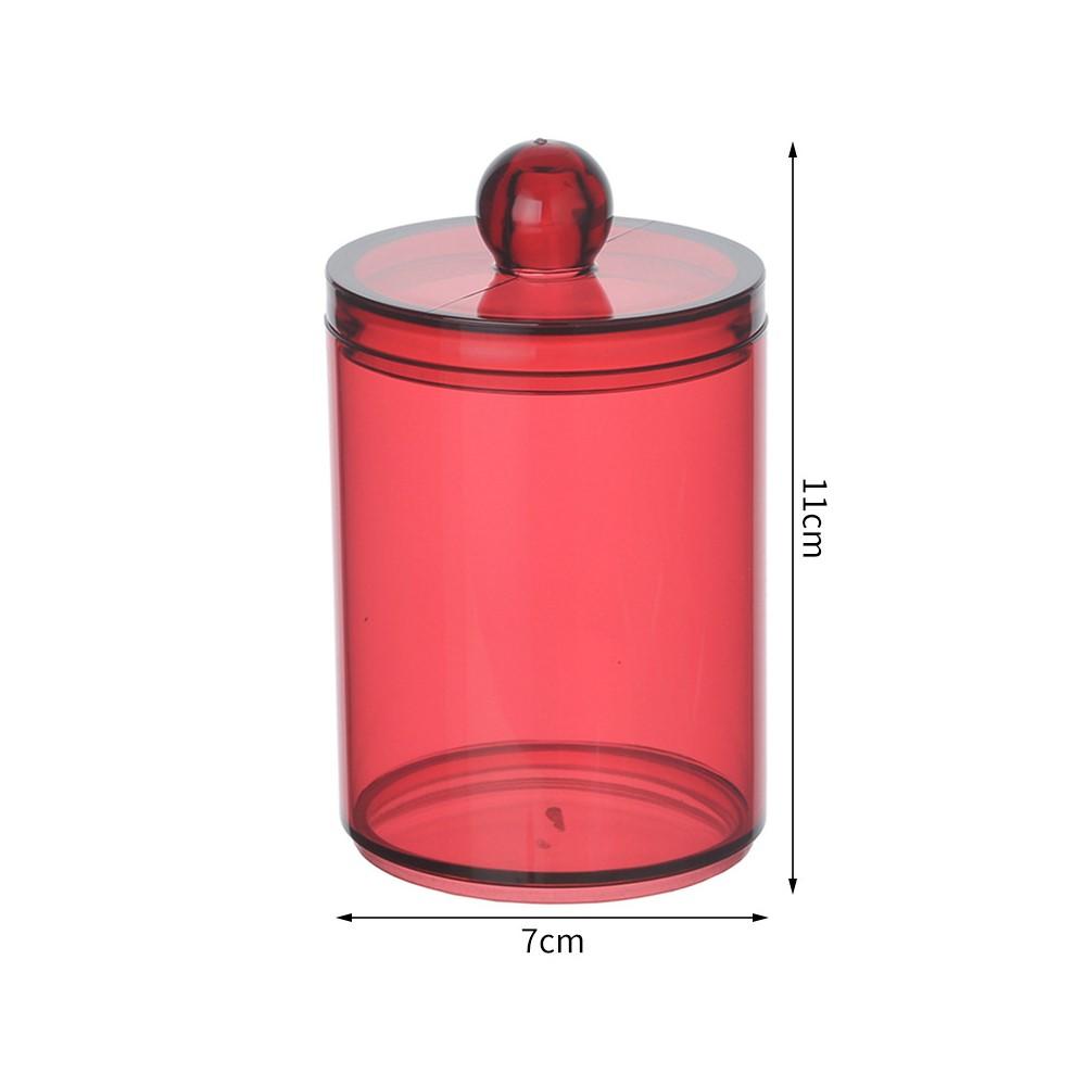 Make-up-Organizer für Wattepads Schmuck Kosmetik Aufbewahrungsbox Q-Tip-Behälter Damen Aufbewahrung Make-up-Organizer Badezimmer-Organizer