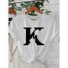 A Women'S Summer Short-Sleeve T-Shirt , Showcasing a Unique Design. Trendy Street Style | Youthful Design | Comfortable Fit