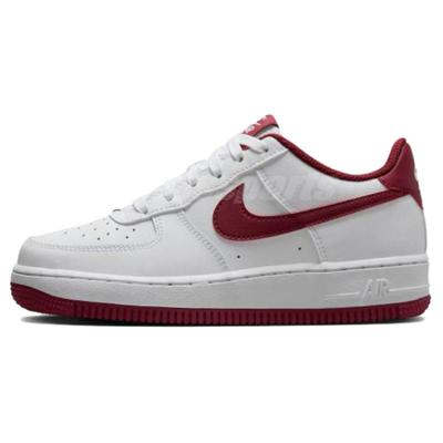 Zapatillas Nike Air Force 1 Blancas Team Red para Niños Talla GS FV5948-105