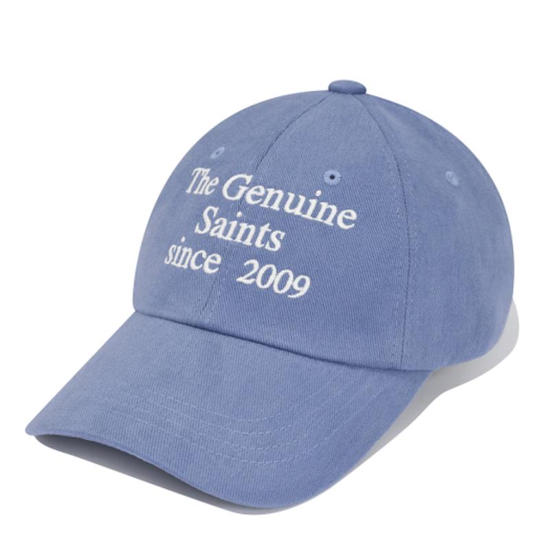 SAINTPAIN SP SERIF LOGO BALL CAP-BLUE