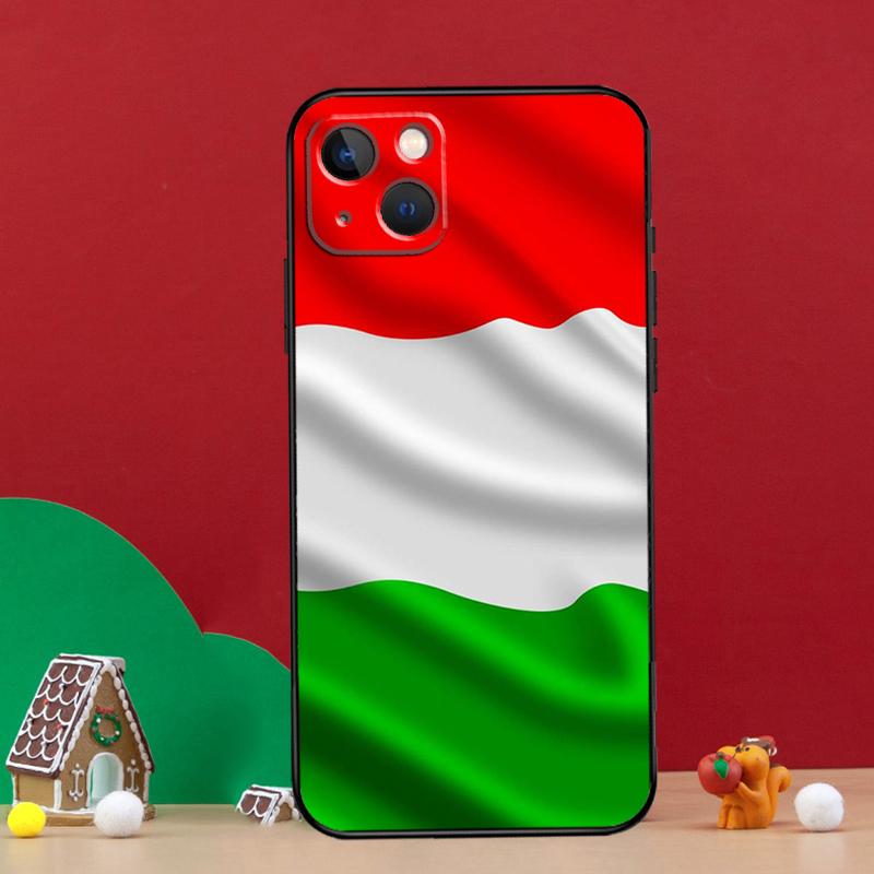 Italy Flag Phone Case For iPhone 16 Pro 11 12 13 14 15 Pro Max 12 13 Mini XS X XR 16e Cover Coque