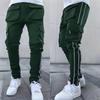 Men's Spring and Autumn Casual Straight-Leg Cargo Pants with Multiple Pockets