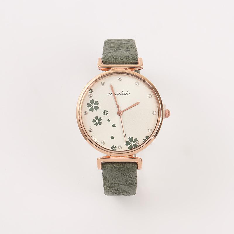 Classic Vintage Belt Watch Ladies Fashion Trend Niche Watch Korean Student Quartz Watch