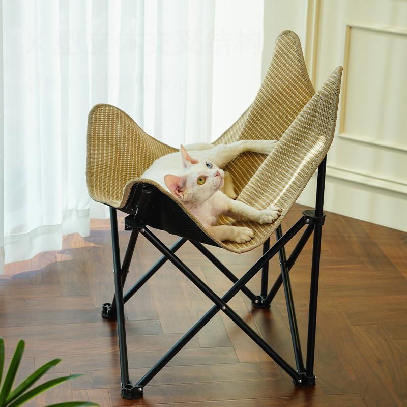 Sisal Cat Scratching Board Lounger Cat Bed Pet Bed Sofa Multifuction Cats Sleeping Bed Detachable Wear-Resistant Cats Toys