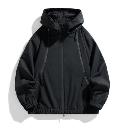 Jacket Men Hooded Men's Youth Joker Outdoor Leisure Joker Coat In Autumn and Winter