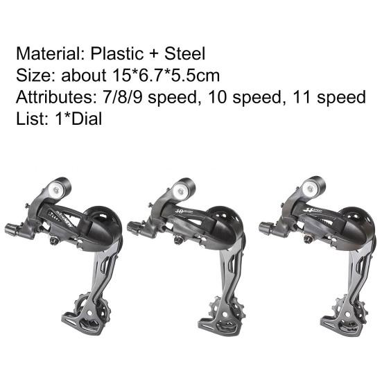7/8/9/10/11-speed Rear Derailleur Noiseless High Rigidity Strong Compatibility Premium Bike Rear Gear Shifter for MTB