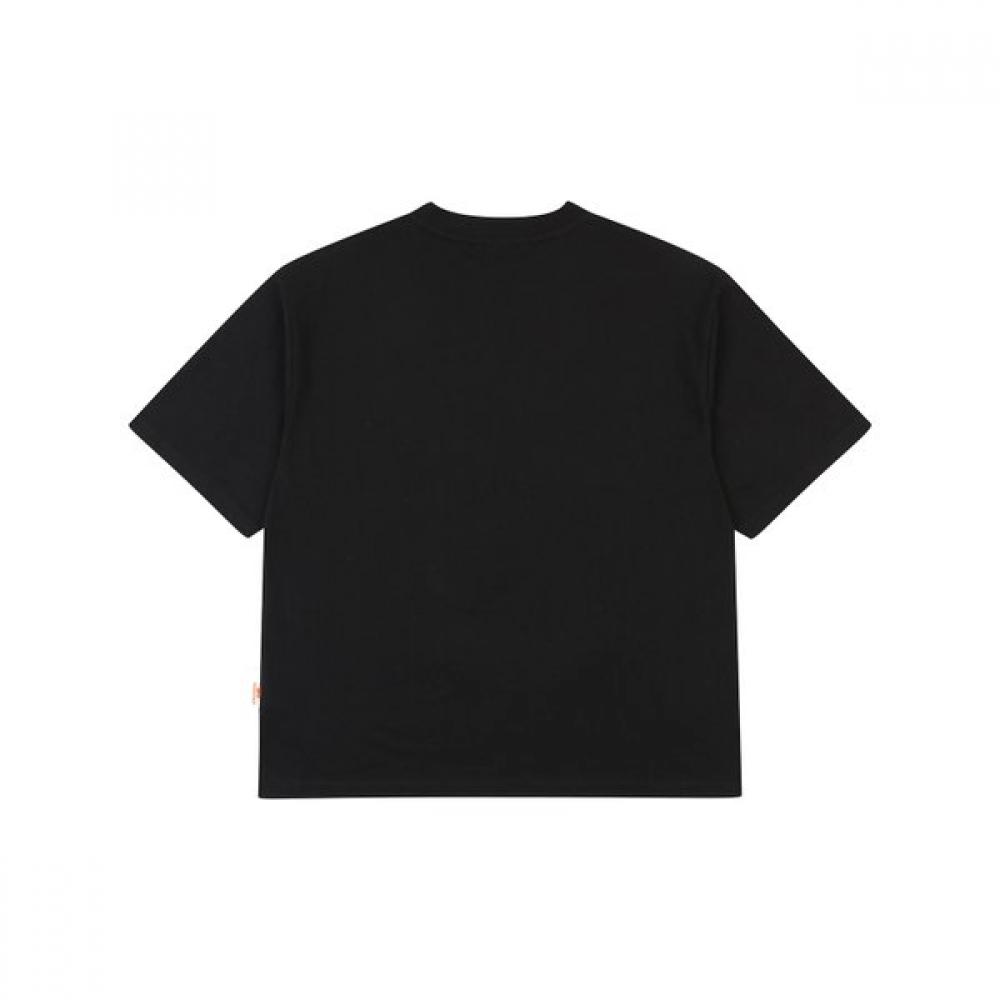 KANGOL Crs Grafik T-Shirt Schwarz 9023