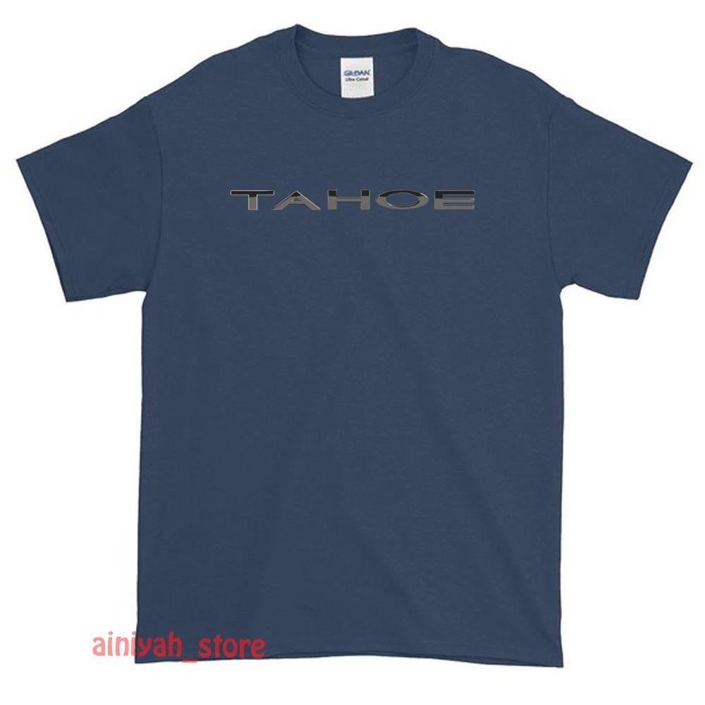 

New TAHOE Boats Logo Men s Funny T shirt USA Size S-XXL S