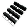 Vertical Wall Planter PP ABS Wall Mounted Hanging Raised Flower Beds for Balcony Patio Fence Porch