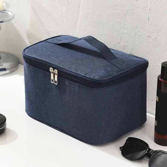 Yousheng Travel Cosmetic Case Makeup Bag with Top Handle Large Capacity Waterproof Toiletry Organizer for Men Women Vacation Business Trips Daily Use
