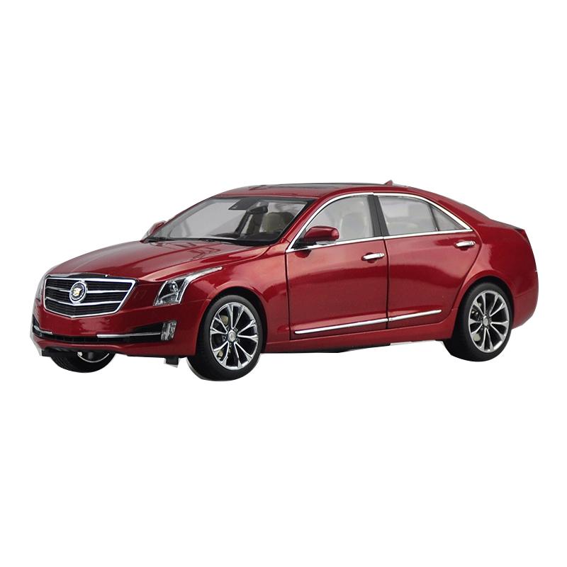 Flaw Diecast 1/18 Scale Cadillac Alloy Car Model ATS CADILLAC ATS-L Play Vehicles Toys for Boys Gift Original Box