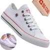 Białe sneakersy damskie Big Star T274022 | Klasyczne, wygodne, niskie