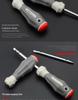Cross & Phillips Double-Ended Magnetic Screwdriver Bit Set with Torx & Flat Head