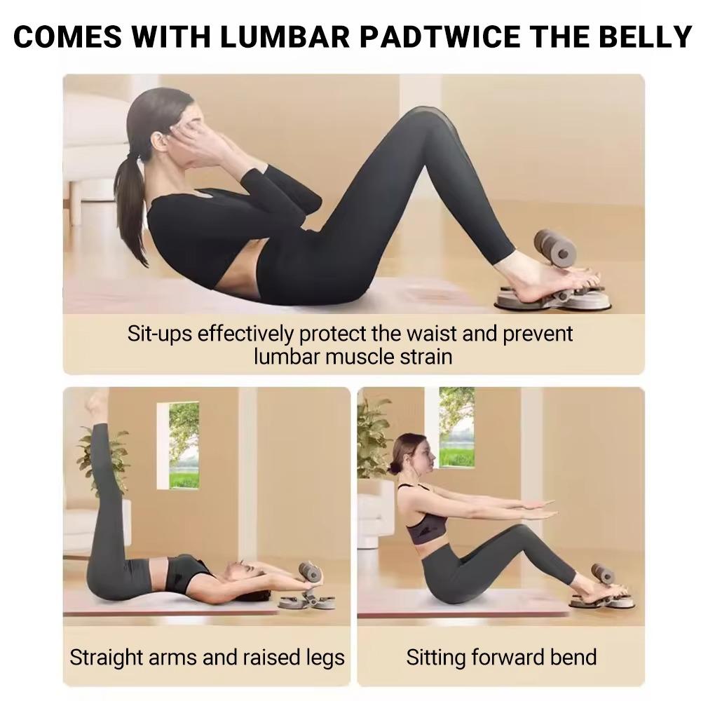 With Tension Rope Sit Up Abdominal Trainer Abdominal Trainer Floor Equipment  for Home Gym