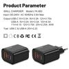 Total 55W USB C PD 30W Fast Charger for iPhone 15 14 13 Samsung  Mate60 Nova Xiaomi OPPO POCO Quick Charging Power Adapter