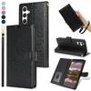 Lanyard Leather Wallet Phone Case for Samsung Galaxy A56 A36 A26 A16 A55 A35 A25 A15 A54 A34 A24 A14 A73 A53 A33 A23 A13 Cover