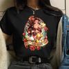 T-shirt Unisex New Punk Princess Jasmine Printed Fashion T Shirts 90s Kawaii Graphic Tops Harajuku O Neck Tee