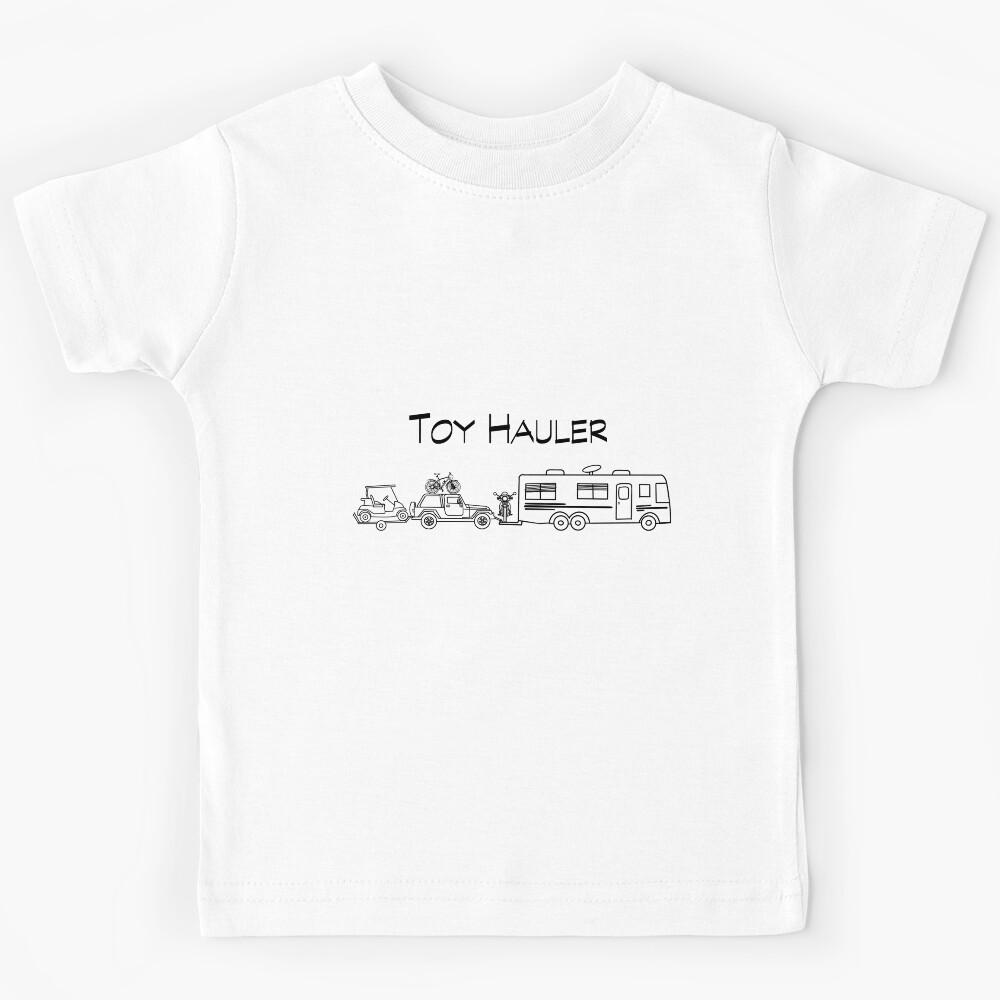 My Toy Hauler - WelshDesigns Kids T-Shirt 100