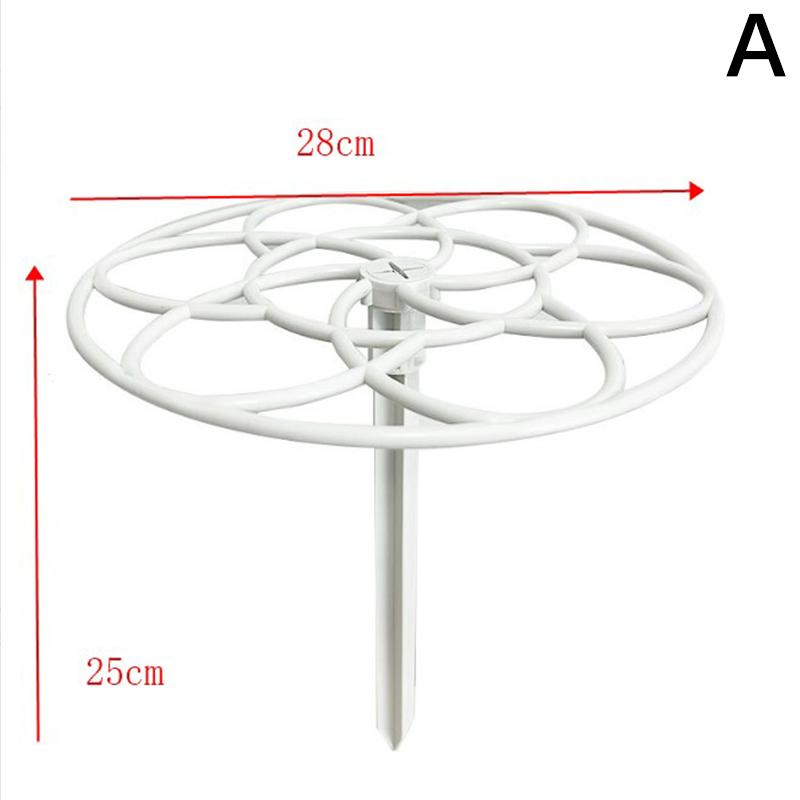 White Plastic Garden Stackable Bonsai Climbing Frame Plant Cage Frame Plant Support Stand Climbing Vine Rack Gardening Supplies