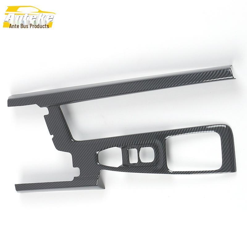 Galvaniserad Växelväljare Dekorationsram & Mugghållare för Volvo S90 Mittkonsol